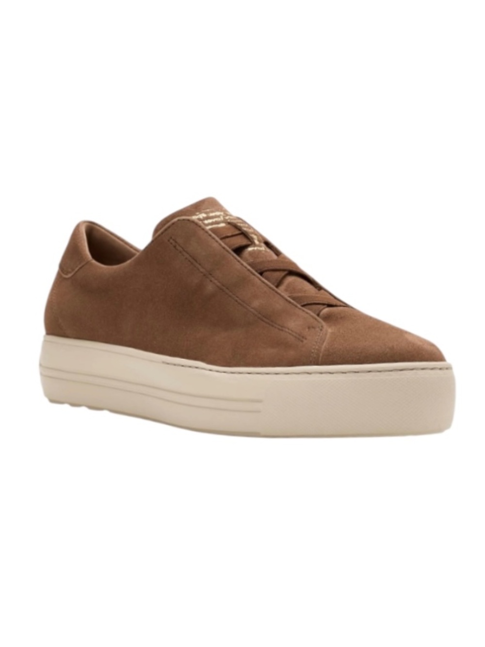 Cognac suede Leather sneakers. US sizes Never worn - Picture 3 of 6